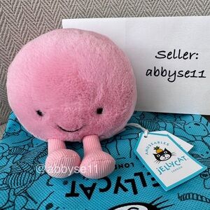 Jellycat Amuseables Mia Macaron Plush Toy NWT Authentic With Dust Bag A6MACF